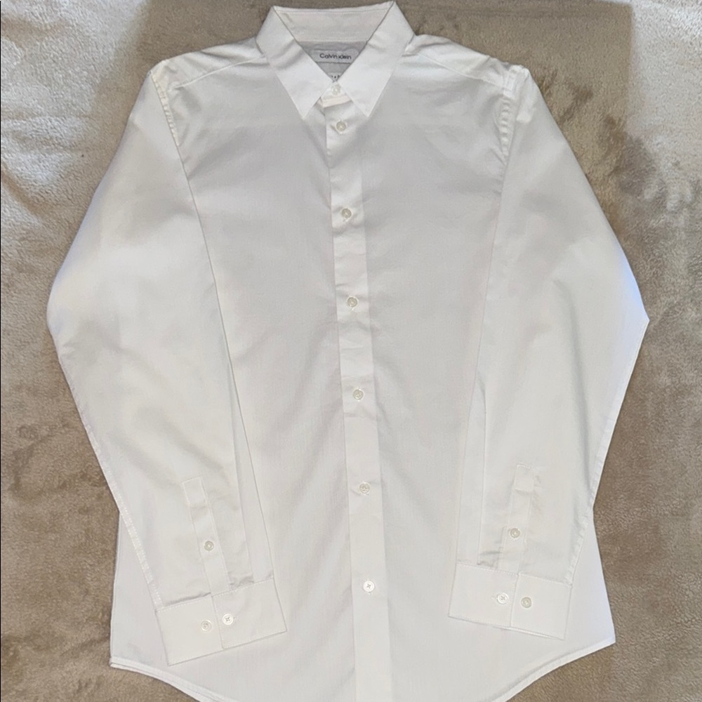 Big Boys Calvin Klein Dress Shirt
